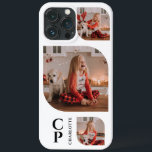 Monogram Namn 3 Photo Collage Simple Modern<br><div class="desc">Monogram Namn 3 Photo Collage Simple Modern Phone Case har en fotokollage av tre av dina favoritfoton med personlig namn och ett monogram i elegantens svarta skript på basen. Anpassa genom att redigera texten i textrutorna. Perfekt för födelsedag, jul, Mors dag och mycket mer. PHOTO TIP: centrera dina foton innan...</div>