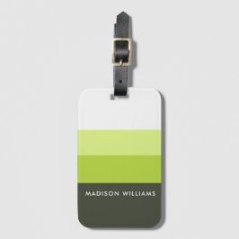 monogram,namn, bagagebricka
