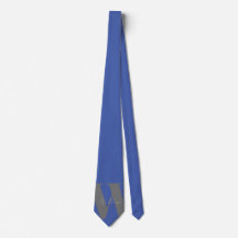 Monogram namn blue grått snyggt modern