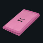 Monogram Namn Bright Färg Rosa Gift Party-förmån<br><div class="desc">Designad med textmall för inledande och elegant av solid färg-ljus rosa-bakgrund i monogram. Du kan ändra bakgrunden till färg som du vill.</div>