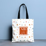 Monogram Namn Colorful Watercolor Chic Polka Dot Tygkasse<br><div class="desc">Den här moderna designen har en färgstark vattenfärgspaltpunkt mönster på en vit bakgrund. Anpassa med ditt monogram och namn genom att redigera texten i textrutan som ger #personlig #personalizedgifts #monogram #monogrammed #initial #namn #gifts #kundgifts #korsbodysäckar #säckar #accessoarer #giftsfortjejer</div>