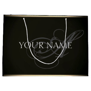 Monogram Namn Guld - minimipris för lyxbensin (VIP