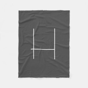 Monogram, Namn, initialt, modernt, minimalistiskt Fleecefilt