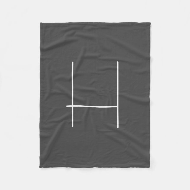 Monogram, Namn, initialt, modernt, minimalistiskt  Fleecefilt (Framsidan)