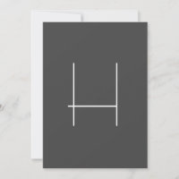 Monogram, Namn, initialt, modernt, minimalistiskt 