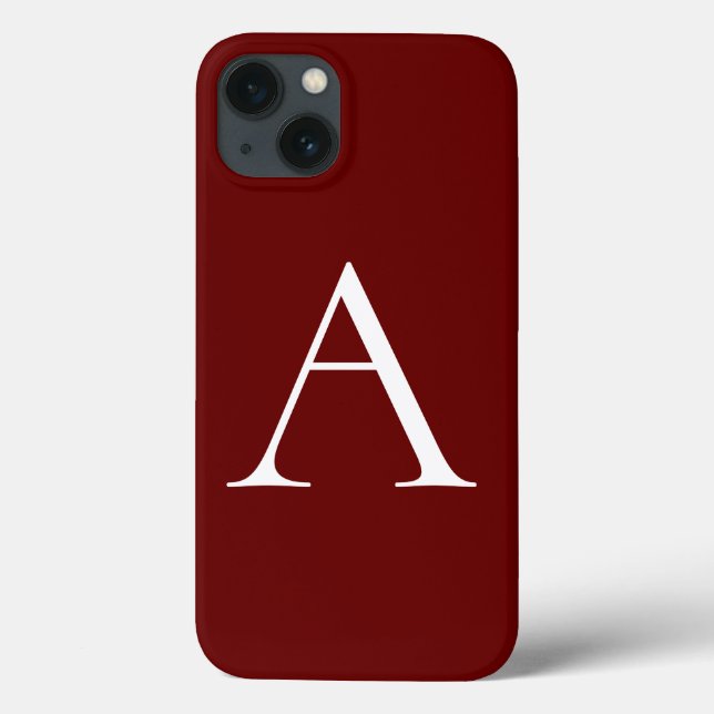 Monogram, Namn, inledande, modernt, minimalistiskt (Baksida)