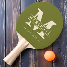 Monogram & Namn Overlays Söt Olivolja