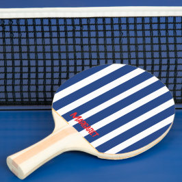 Monogram namn Ping Pong paddel Pingisracket