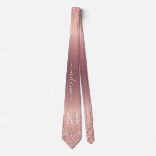 Monogram Namn Ro Guld Glitter Party Slips