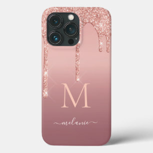 Monogram Namn Ro Guld Gnistran Glitter