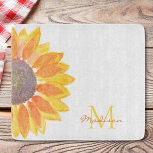 Monogram Namn Solros