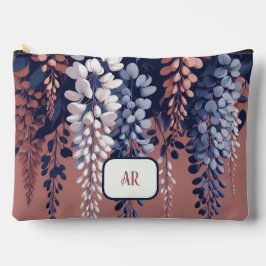 Monogram Navy Ro Wisteria Elegance