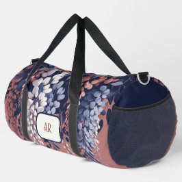 Monogram Navy Ro Wisteria Elegance