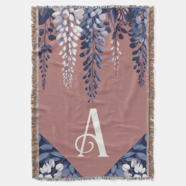 Monogram Navy Ro Wisteria Elegance Filt