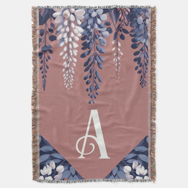Monogram Navy Ro Wisteria Elegance Filt (Framsidan Vertikal)