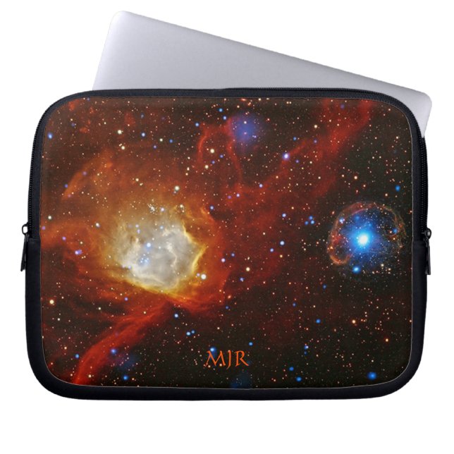 Monogram Nebula N90 och Pulsar SXP1062 Laptop Sleeve (Framsidan)