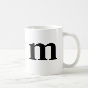 Monogram nedre fodral, den ursprungliga moderna ty kaffemugg