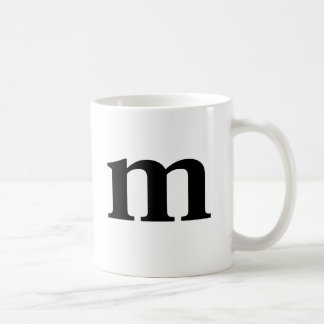 Monogram nedre fodral, den ursprungliga moderna ty kaffemugg