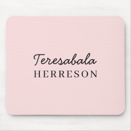Monogram Neutral Modern Minimalist Stilfull Musmatta