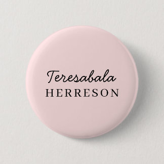 Monogram Neutral | Modern Minimalistisk Stilren Knapp