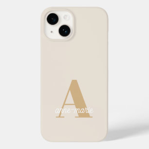 Monogram Neutralt Modern Minimalistisk Snyggt