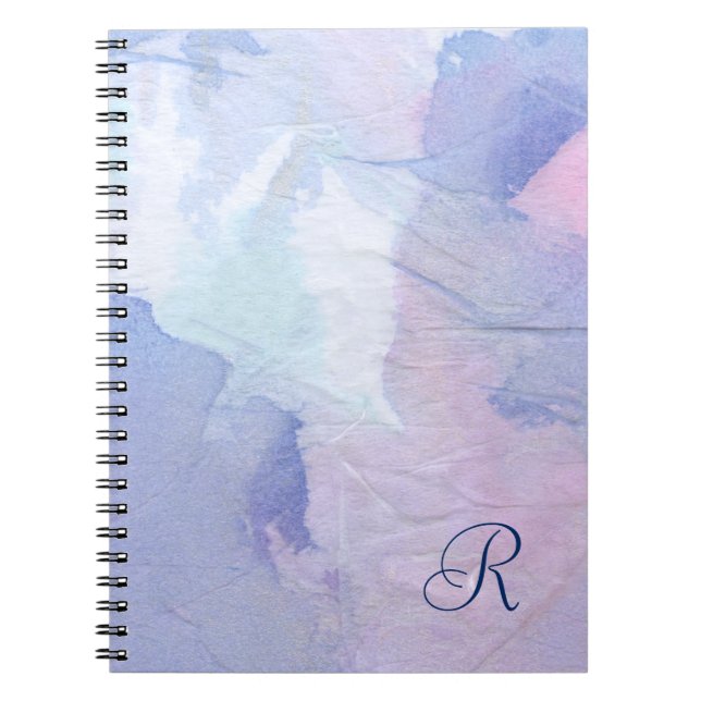 Monogram | Norra Ljus II Anteckningsbok Med Spiral (Framsidan)