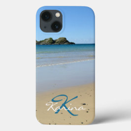 Monogram Ocean Beach Fodral-Mate iPhone 13 Fodral
