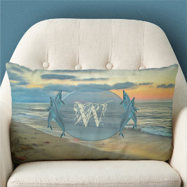 Monogram Ocean Sunset 0735 Lumbarkudde