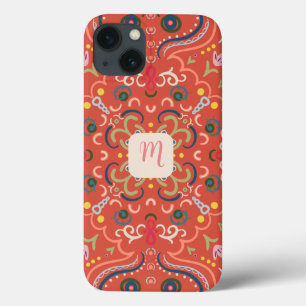 Monogram och färggrann