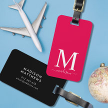 Monogram och kalligrafi med redigerbar bakgrund