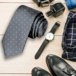 Monogram-offert för gråttets anpassade namn slips