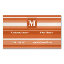 Monogram orange rand