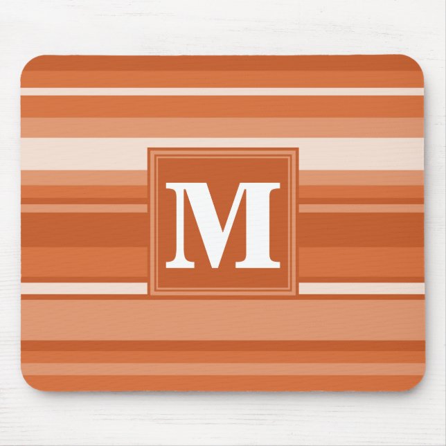 Monogram orange rand musmatta (Framsidan)