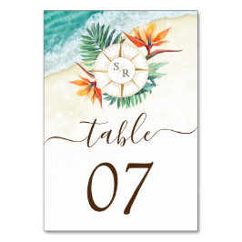 Monogram över målvärldskarta för bröllop-kompass bordsnummer