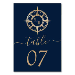 Monogram över målvärldskarta för bröllop-kompass bordsnummer