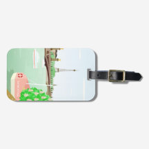 Monogram Parisresagagg med Affärskort