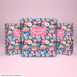 Monogram pastel färg vattenfärgad presentationsför