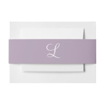 Monogram Pastel Lila