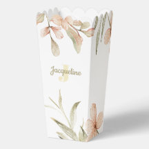 Monogram pastell rosa baby himmel baby blommig des