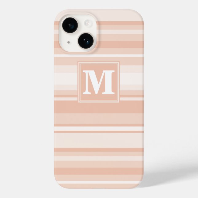 Monogram peach rand (Baksida)