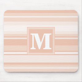 Monogram peach rand musmatta