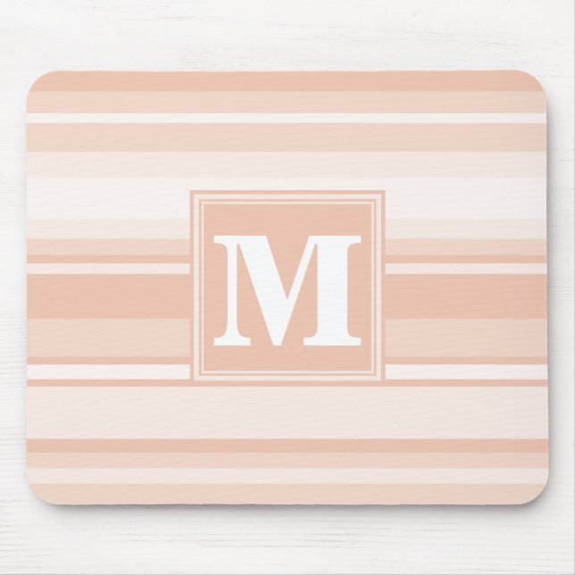 Monogram peach rand musmatta (Framsidan)