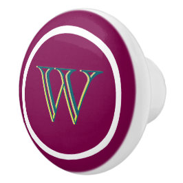 Monogram Personalized Drawer Handles Pulls Knobs  Knopp