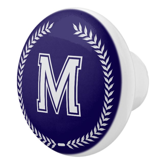 Monogram Personalized Drawer Handles Pulls Knobs  Knopp (Höger)