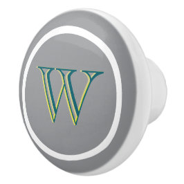 Monogram Personalized Drawer Handles Pulls Knobs  Knopp
