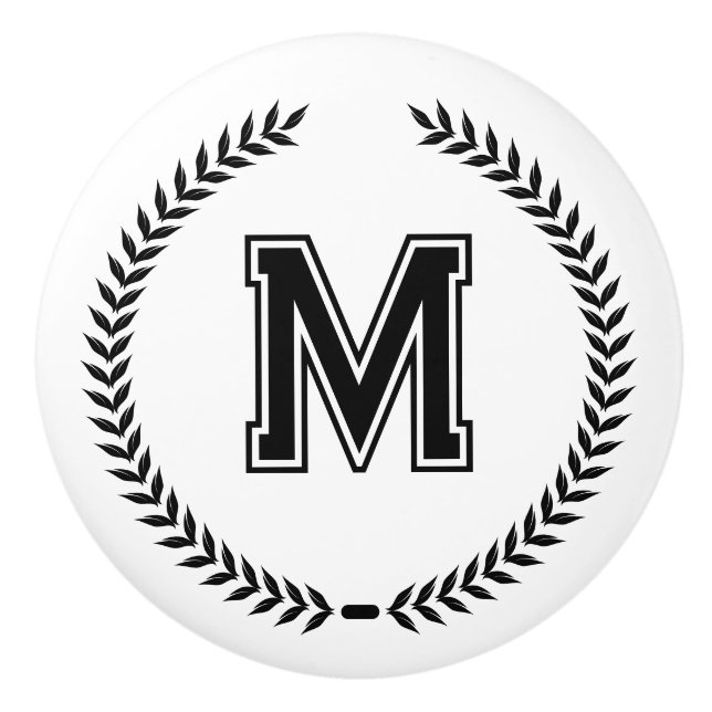 Monogram Personalized Drawer Handles Pulls Knobs  Knopp (Framsidan)