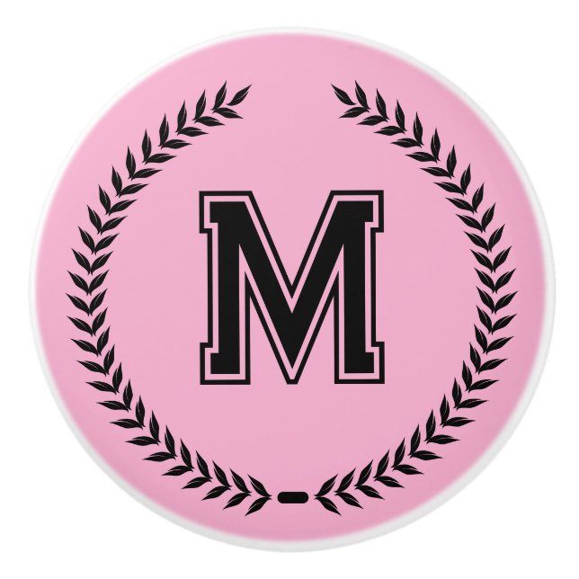 Monogram Personalized Drawer Handles Pulls Knobs  Knopp (Framsidan)