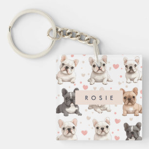 Monogram Personlig Adsible Fransk Bulldog