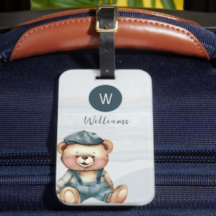 Monogram-Personlig Bagagebricka