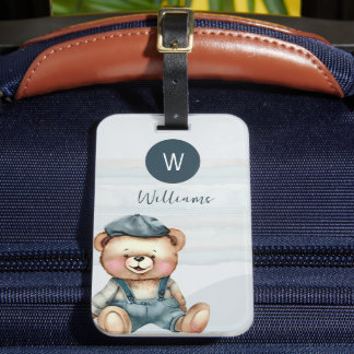 Monogram-Personlig Bagagebricka